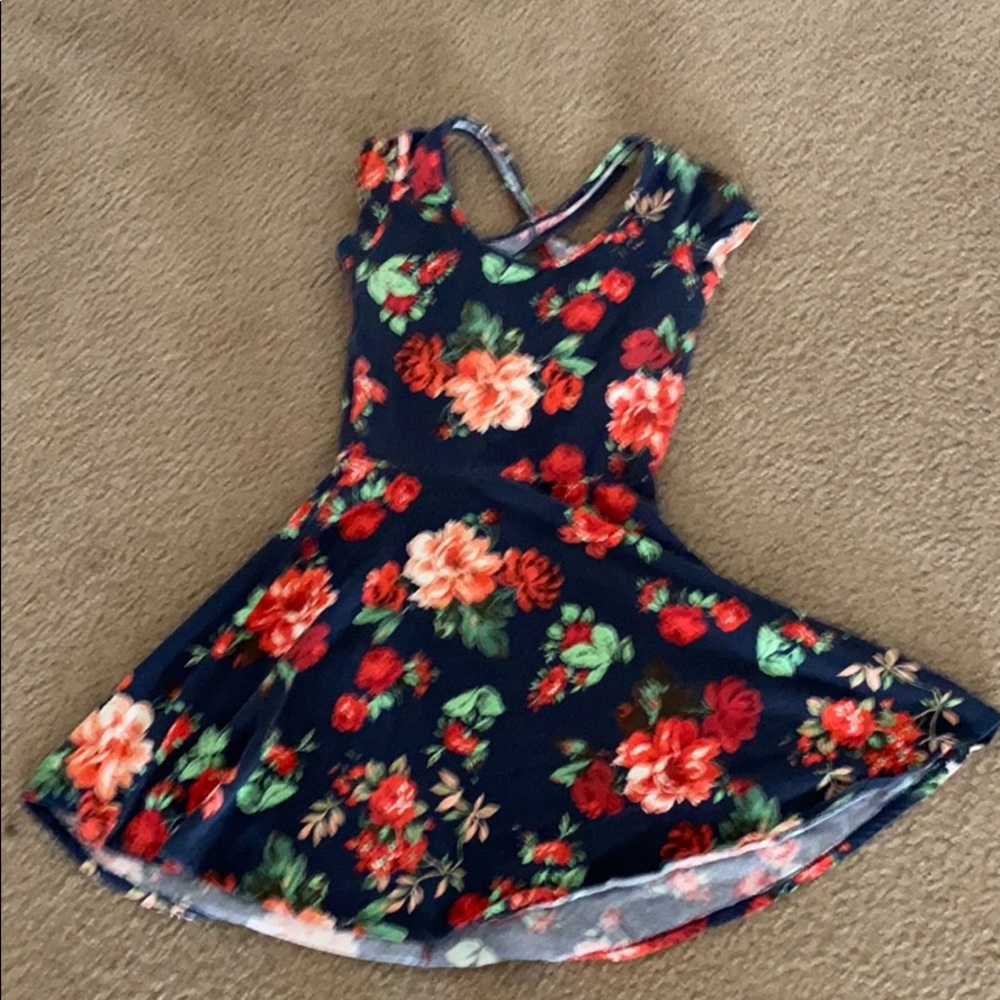 Floral Skater Dress